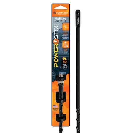 Mobiletronix CB Ant PowerStix Series 4ft Blk 216-70410